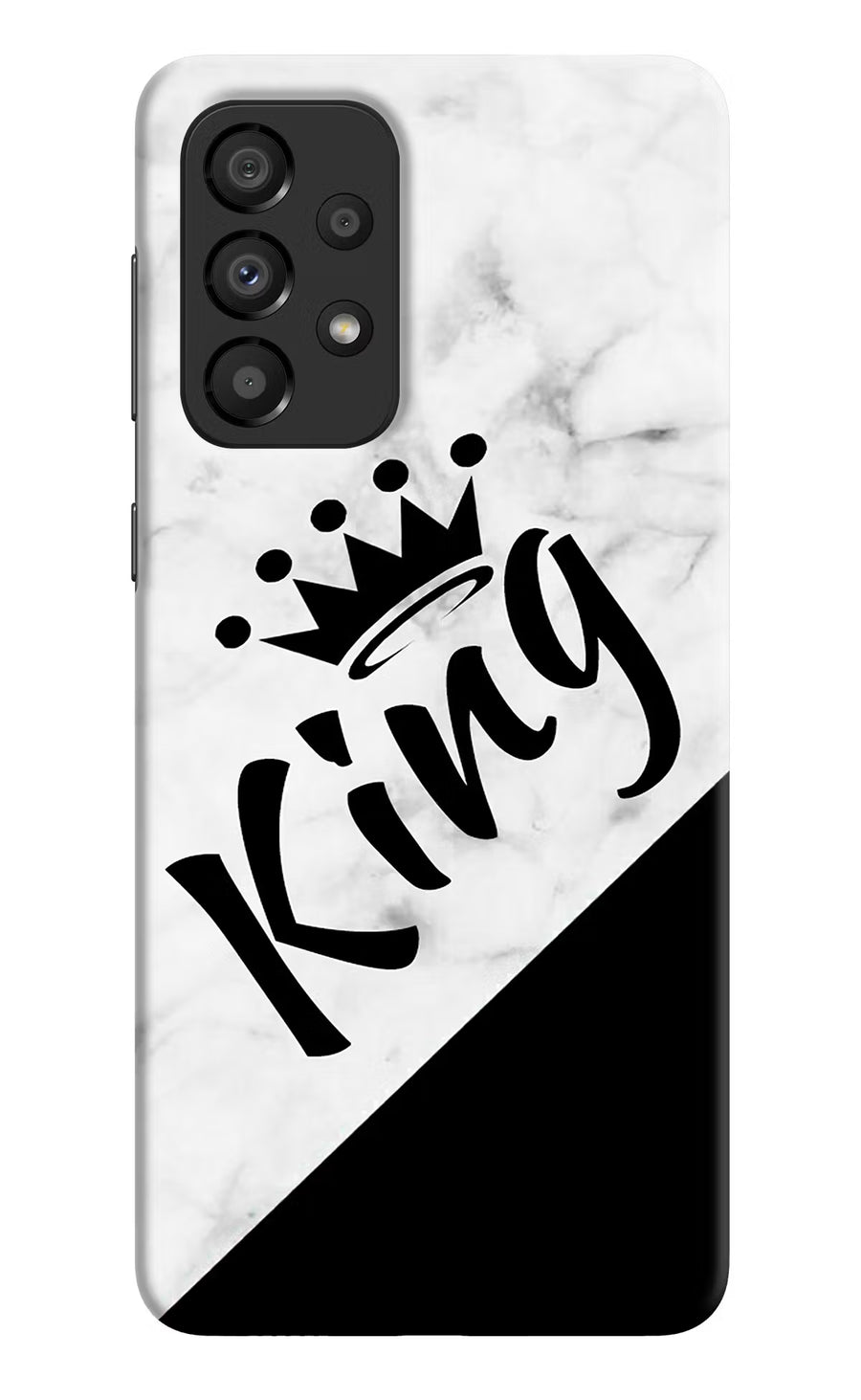 King Samsung A33 5G Back Cover, Hard case