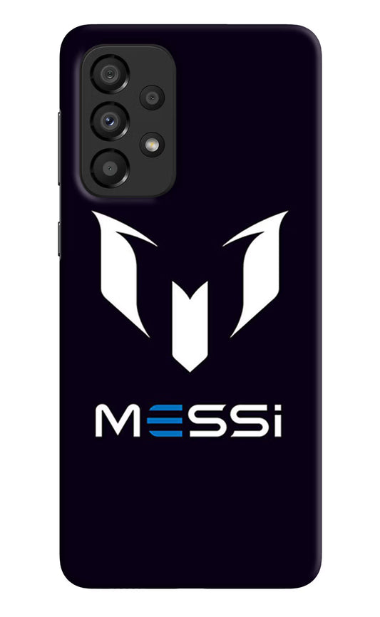 Messi Logo Samsung A33 5G Hard Case Back Cover by Casekaro