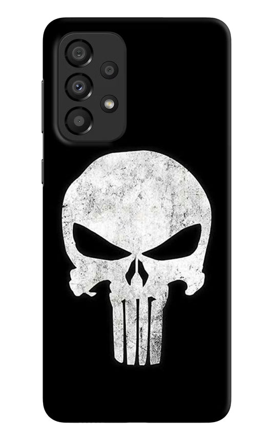 Punisher Skull Samsung A33 5G Hard Case Back Cover by Casekaro