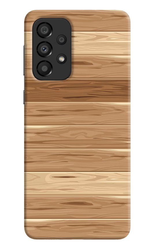 Wooden Vector Samsung A33 5G Hard Case Back Cover by Casekaro