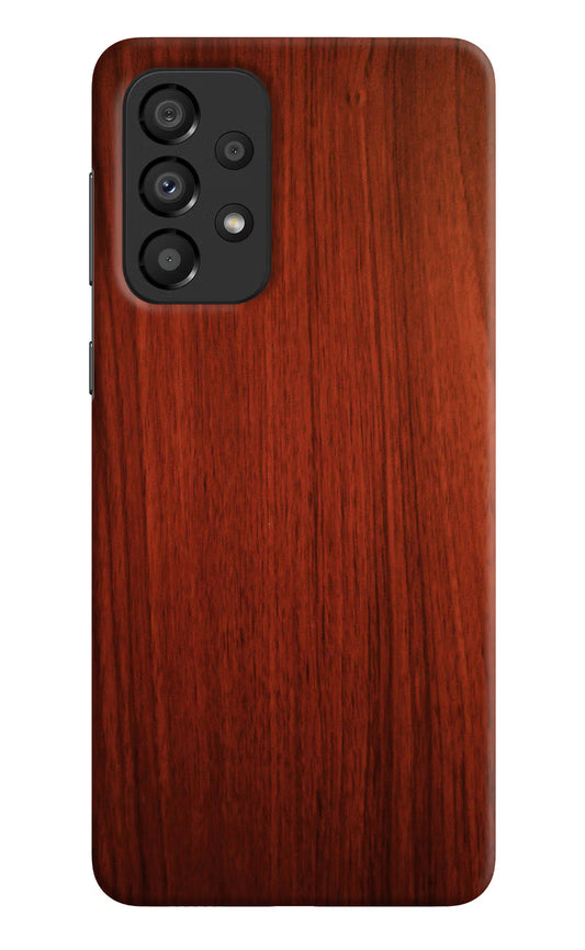 Wooden Plain Pattern Samsung A33 5G Hard Case Back Cover by Casekaro