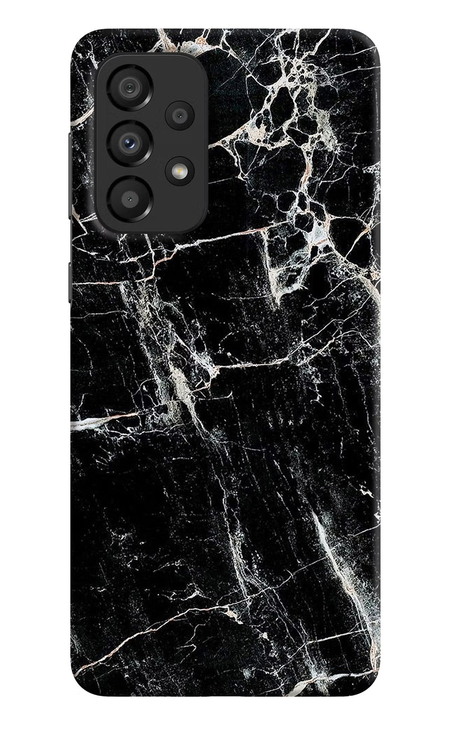 Black Marble Texture Samsung A33 5G Back Cover, Hard case