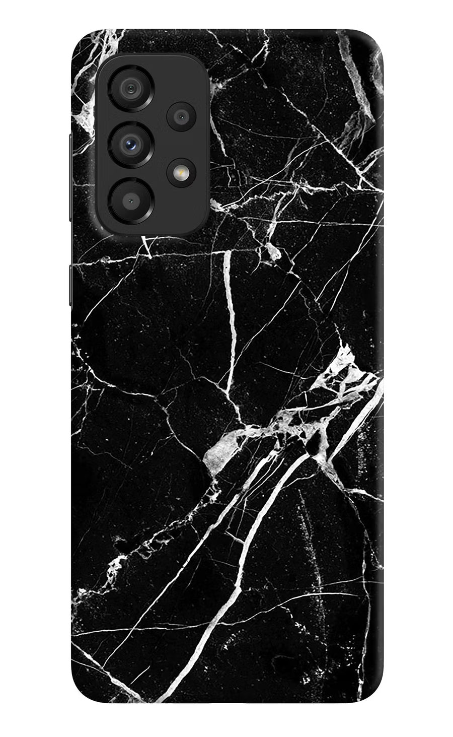 Black Marble Pattern Samsung A33 5G Back Cover, Hard case