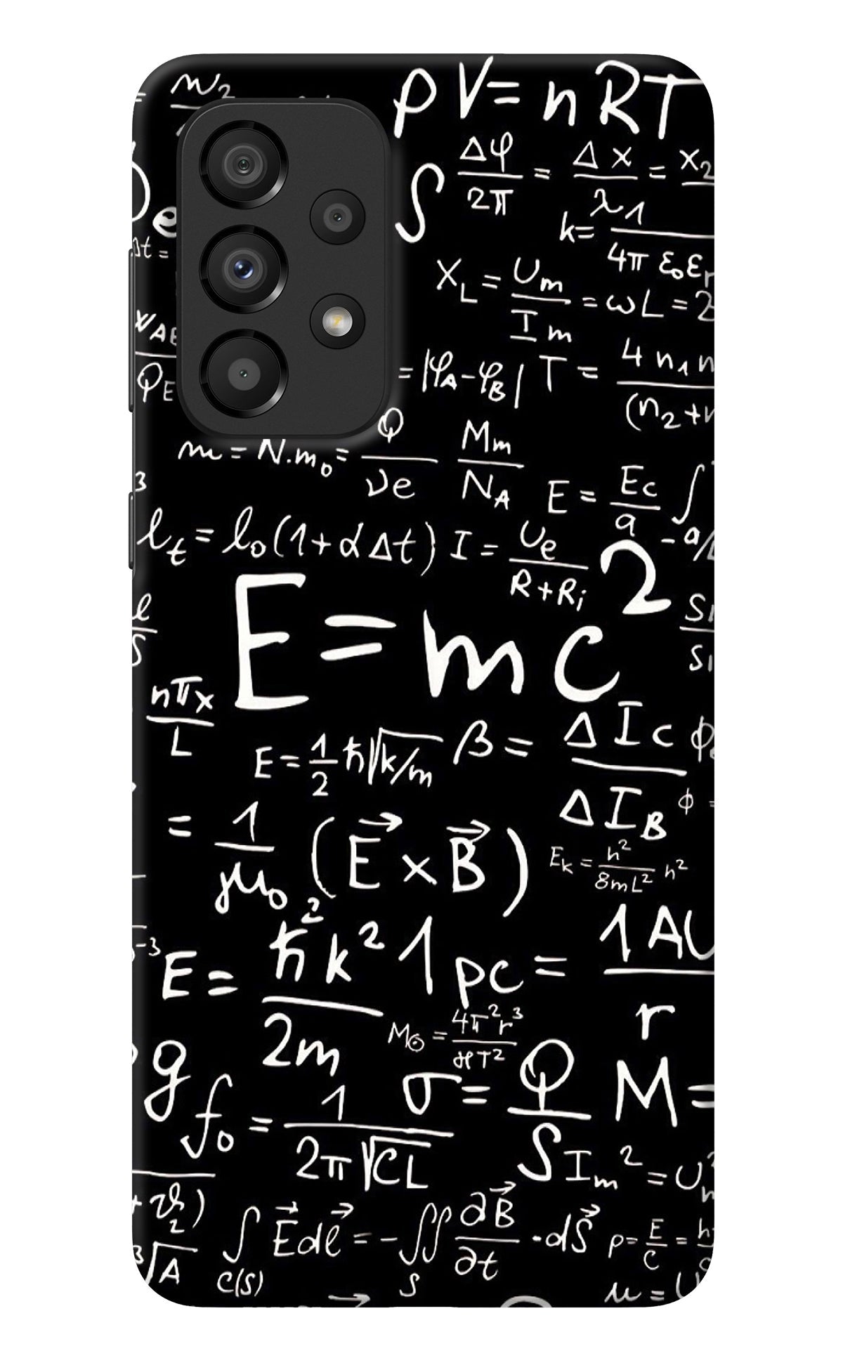 Physics Albert Einstein Formula Samsung A33 5G Back Cover