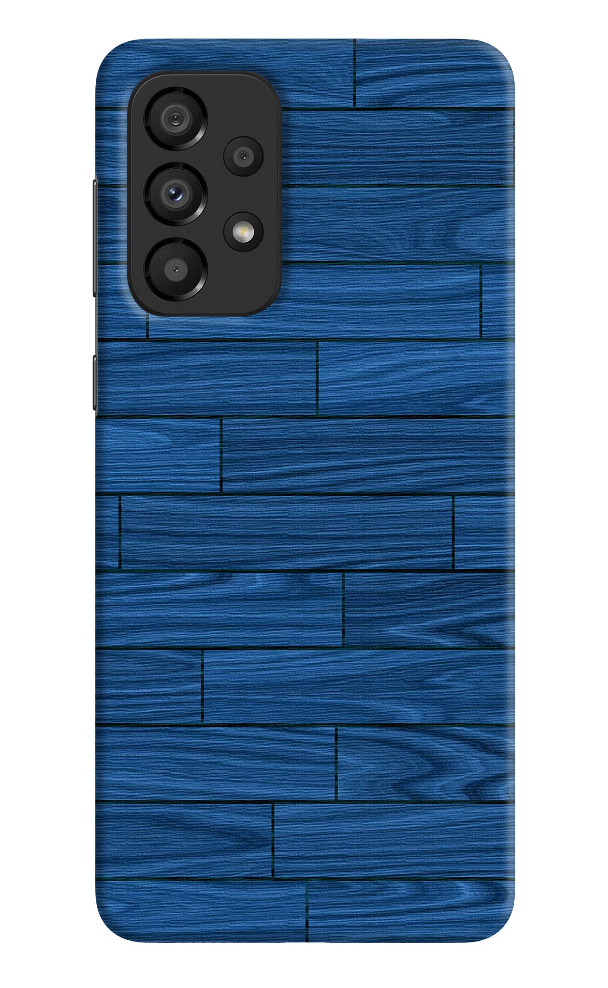 Wooden Texture Samsung A33 5G Hard Case Back Cover by Casekaro