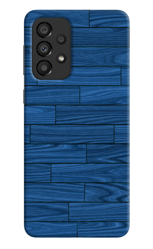 Wooden Texture Samsung A33 5G Hard Case Back Cover by Casekaro