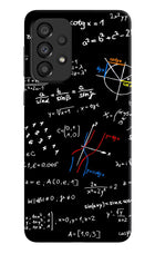 Mathematics Formula Samsung A33 5G Hard Case Back Cover by Casekaro