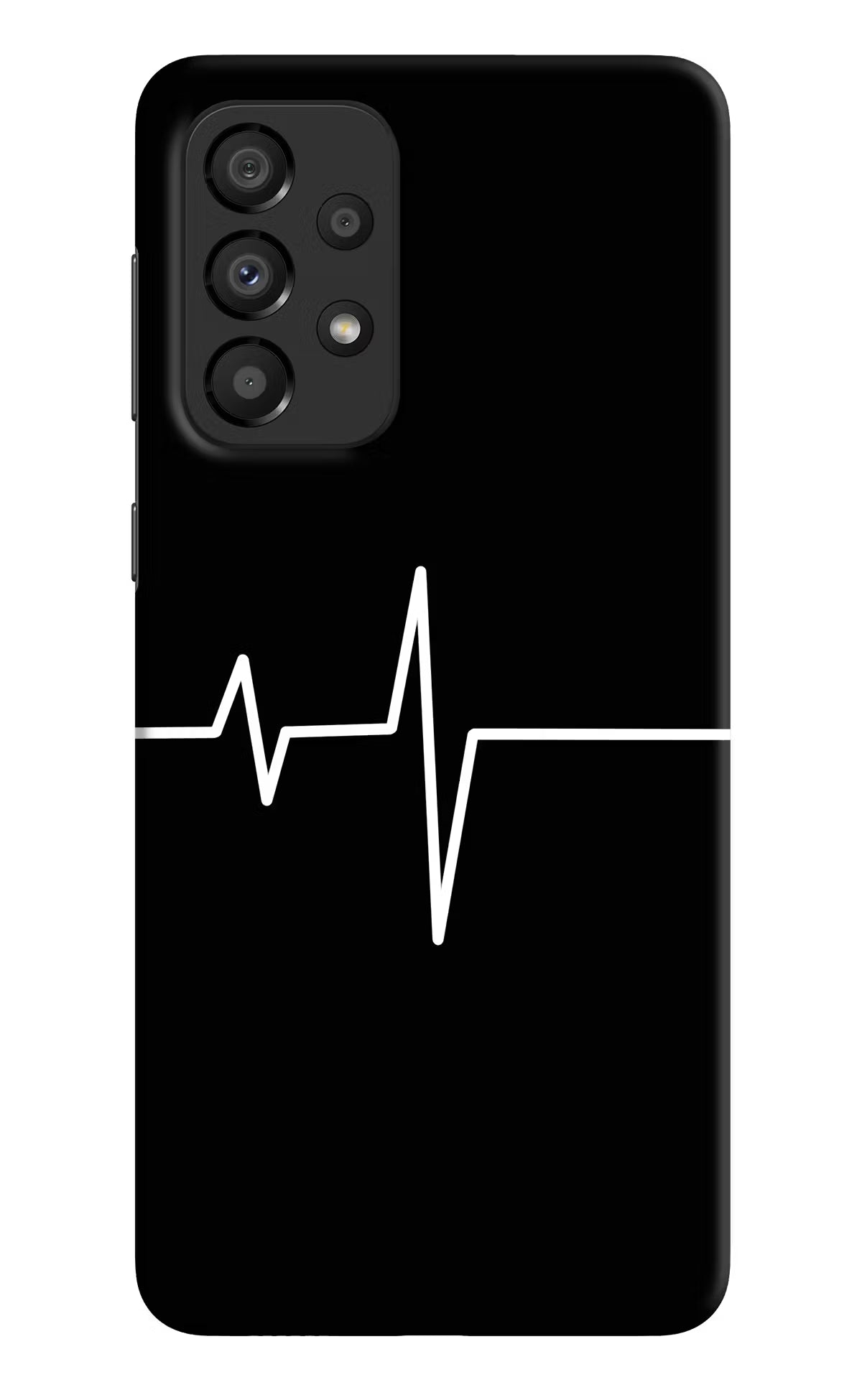 Heart Beats Samsung A33 5G Hard Case Back Cover by Casekaro