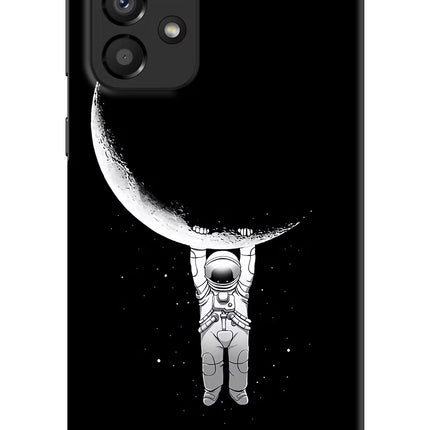 Moon Space Samsung A33 5G Hard Case Back Cover by Casekaro