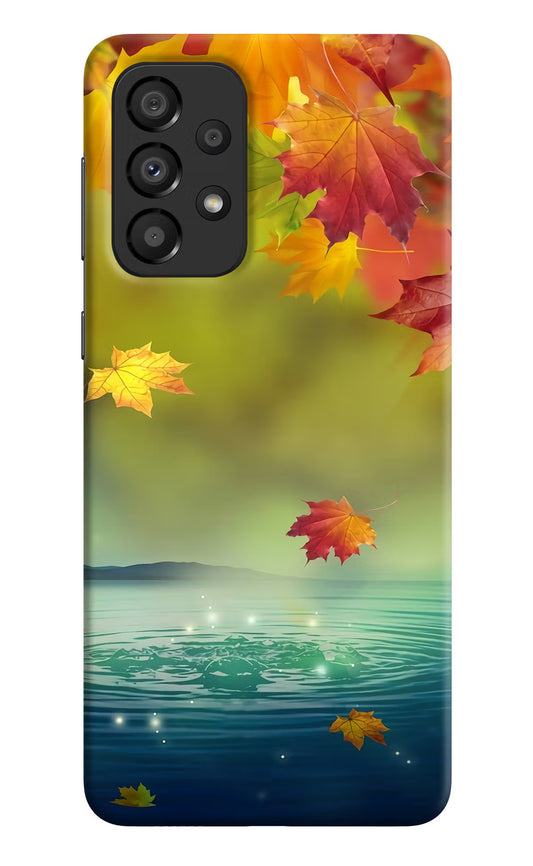 Flowers Samsung A33 5G Hard Case Back Cover by Casekaro