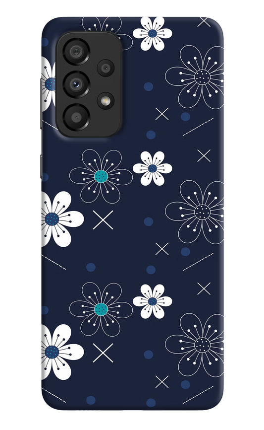 Flowers Samsung A33 5G Hard Case Back Cover by Casekaro
