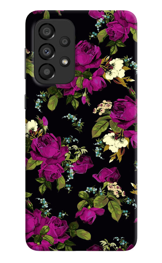 Flowers Samsung A33 5G Hard Case Back Cover by Casekaro