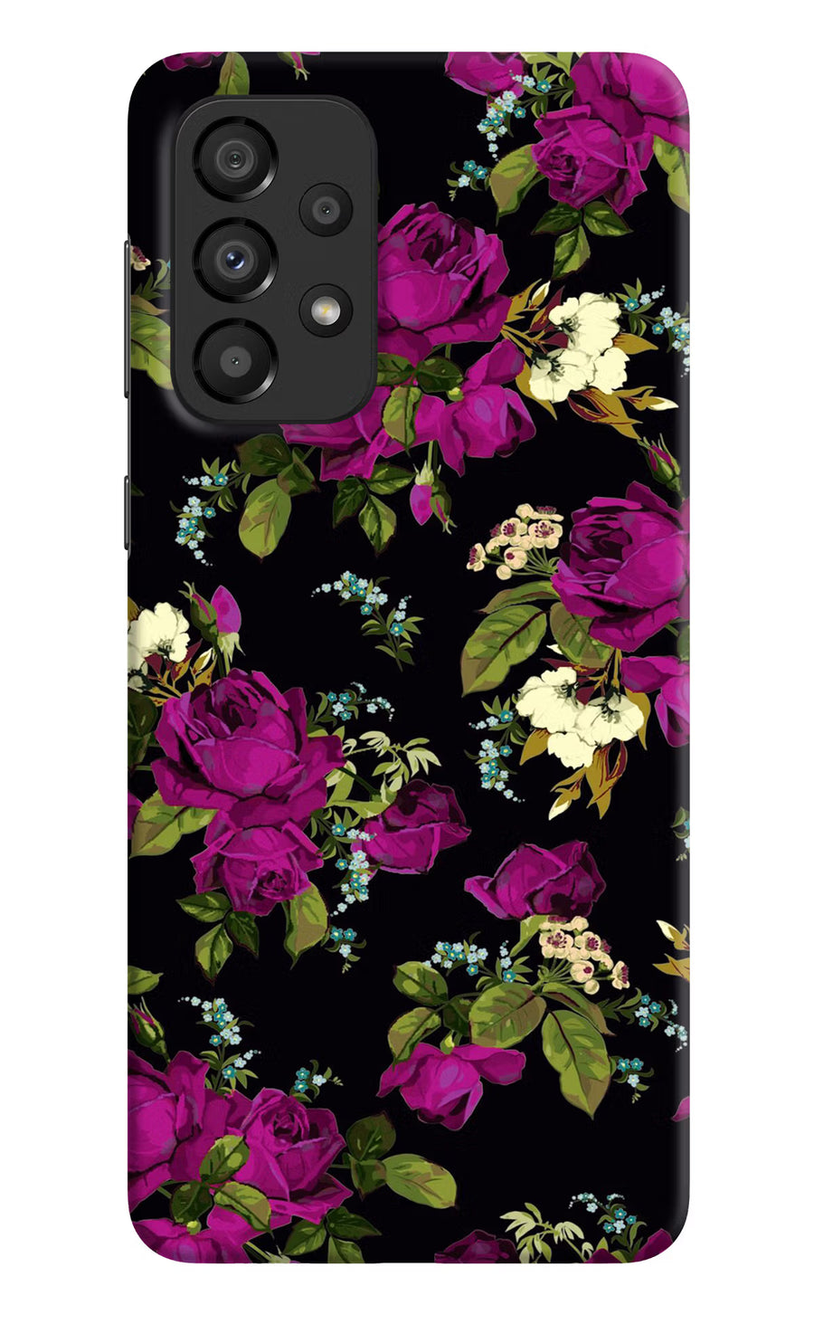 Flowers Samsung A33 5G Back Cover, Hard case