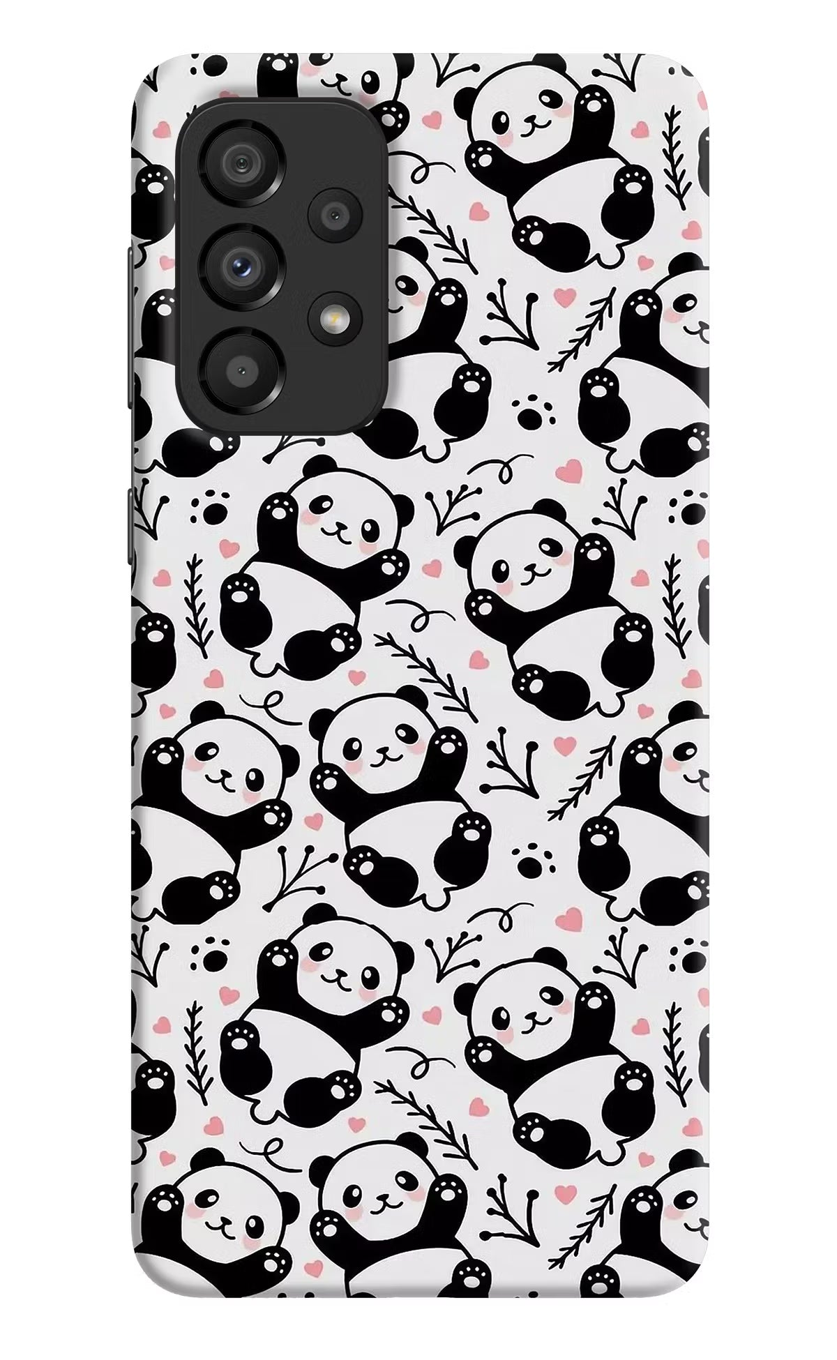 Cute Panda Samsung A33 5G Hard Case Back Cover by Casekaro