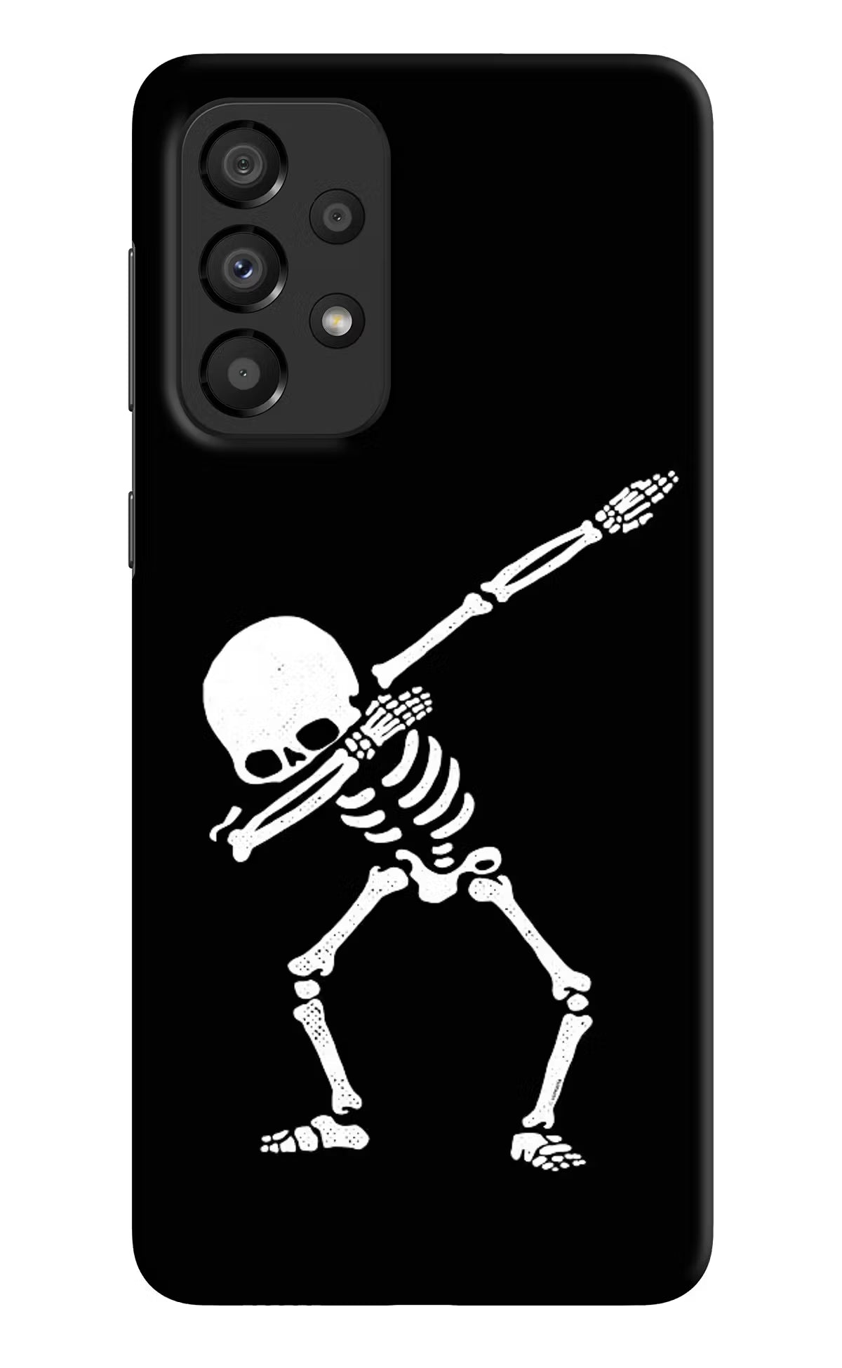 Dabbing Skeleton Art Samsung A33 5G Hard Case Back Cover by Casekaro