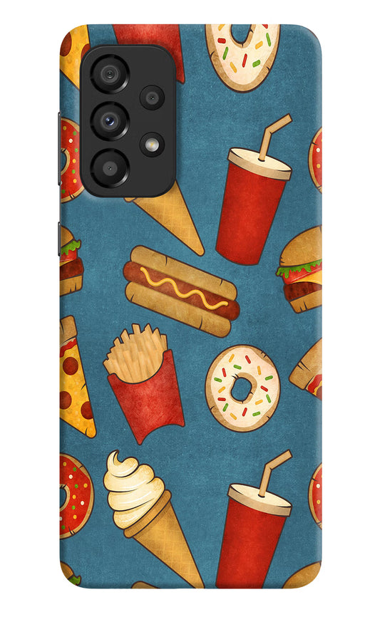 Foodie Samsung A33 5G Hard Case Back Cover by Casekaro