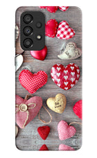 Love Wallpaper Samsung A33 5G Hard Case Back Cover by Casekaro
