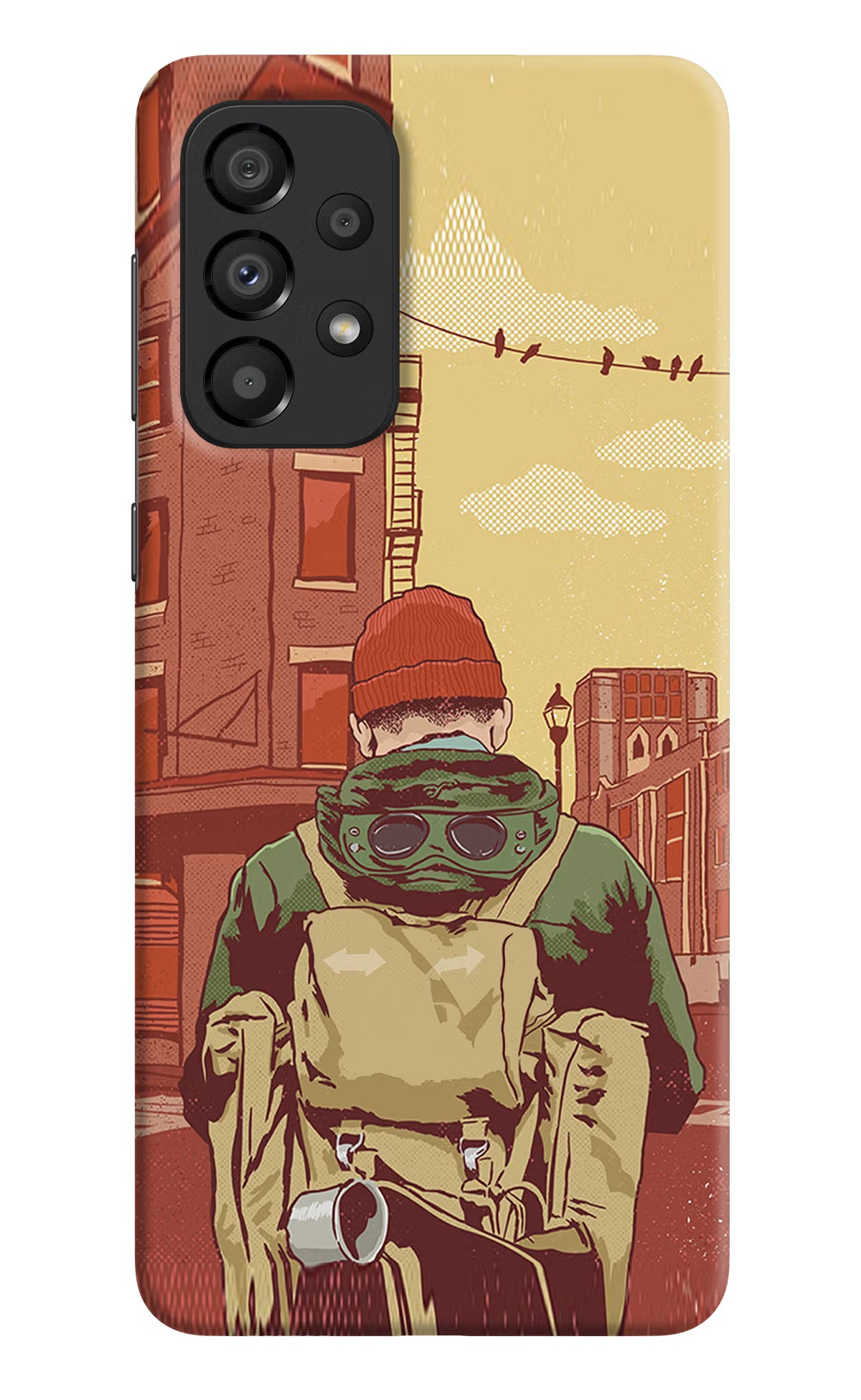 Adventurous Samsung A33 5G Hard Case Back Cover by Casekaro