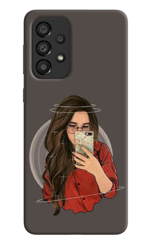 Selfie Queen Samsung A33 5G Hard Case Back Cover by Casekaro