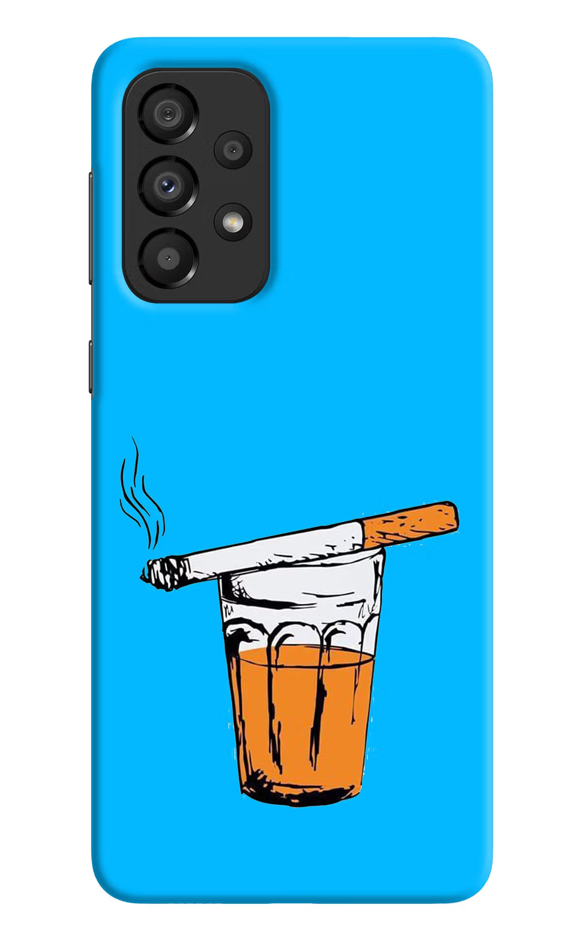 Chai Sutta Samsung A33 5G Hard Case Back Cover by Casekaro