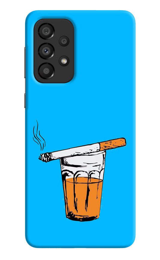 Chai Sutta Samsung A33 5G Hard Case Back Cover by Casekaro