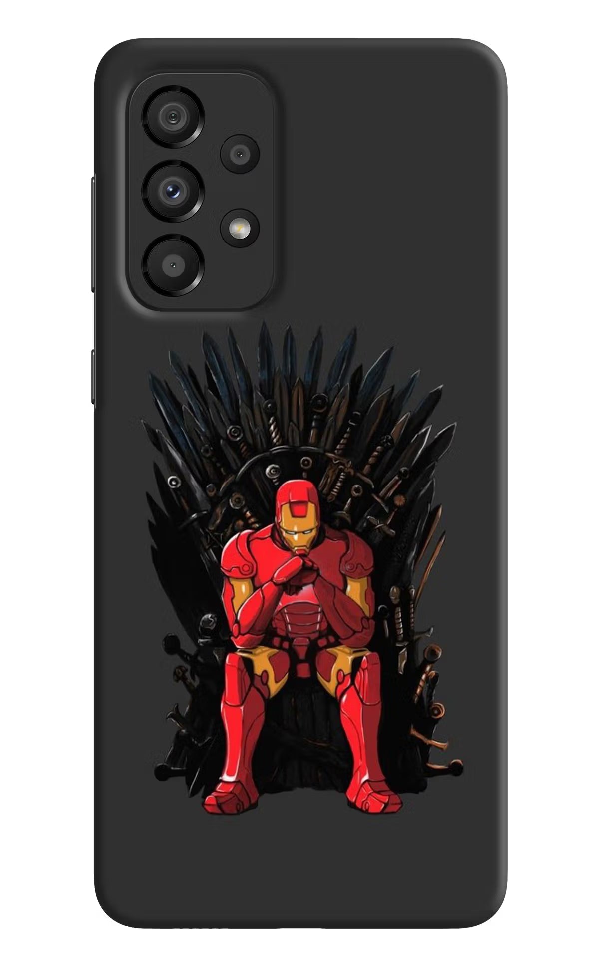 Ironman Throne Samsung A33 5G Hard Case Back Cover by Casekaro