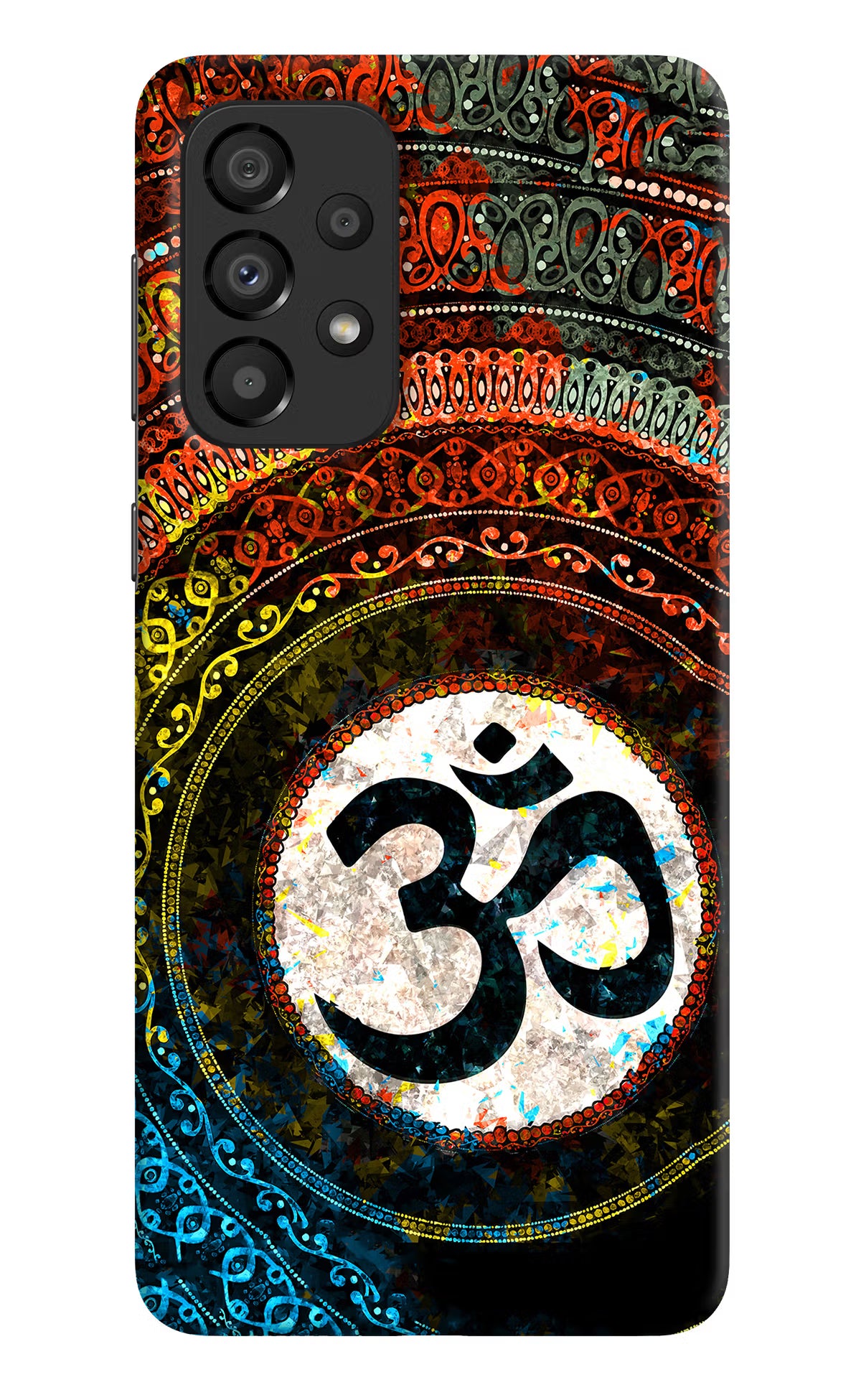 Om Cultural Samsung A33 5G Hard Case Back Cover by Casekaro