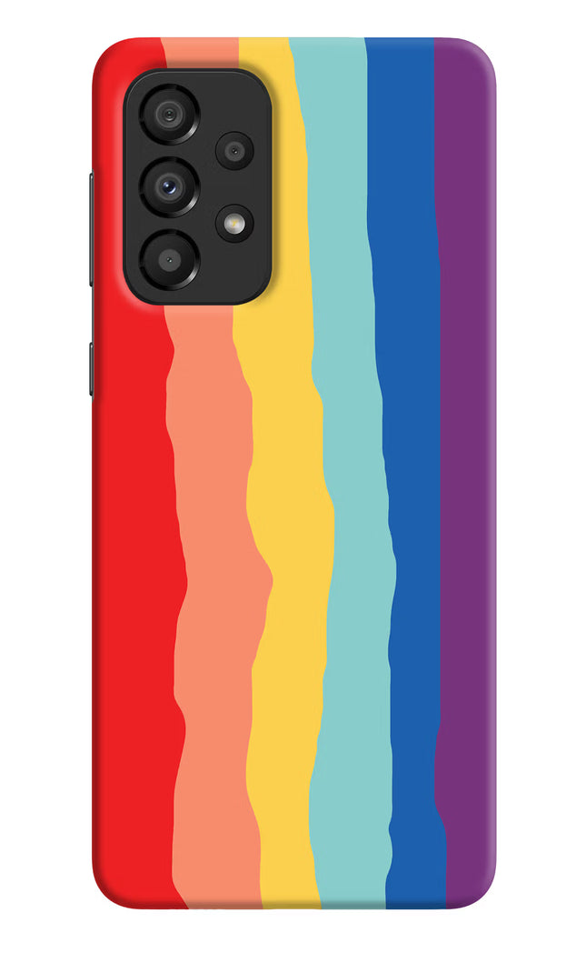 Rainbow Samsung A33 5G Hard Case Back Cover by Casekaro