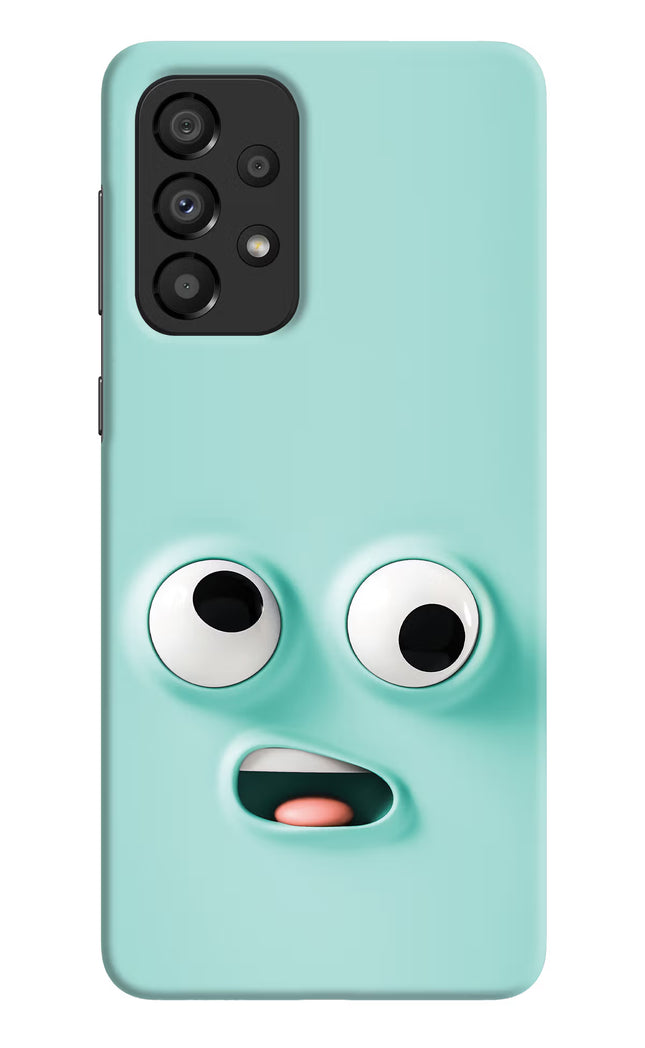 Funny Cartoon Samsung A33 5G Hard Case Back Cover by Casekaro