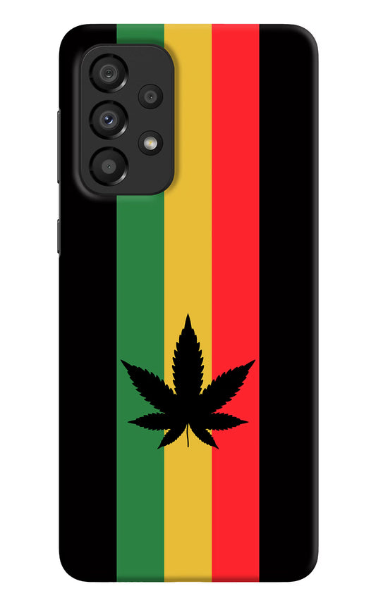 Weed Flag Samsung A33 5G Hard Case Back Cover by Casekaro