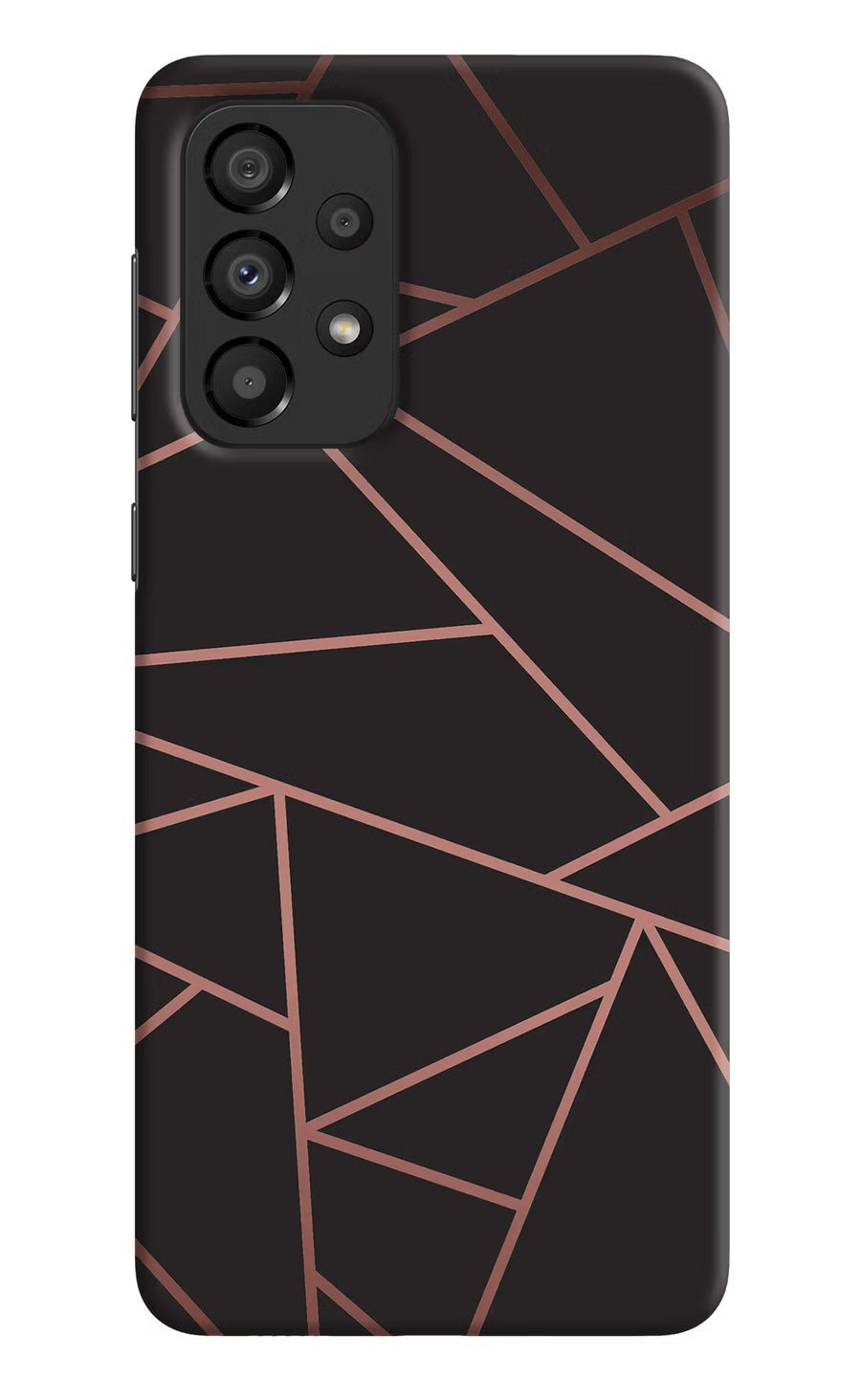 Geometric Pattern Samsung A33 5G Back Cover, Hard case
