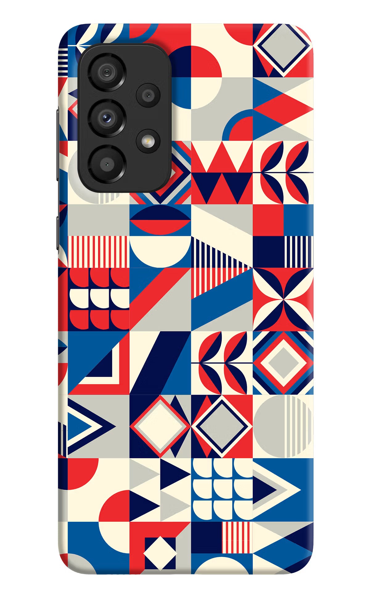 Colorful Pattern Samsung A33 5G Hard Case Back Cover by Casekaro