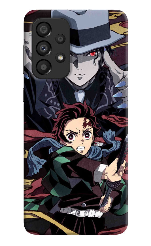 Demon Slayer Samsung A33 5G Hard Case Back Cover by Casekaro