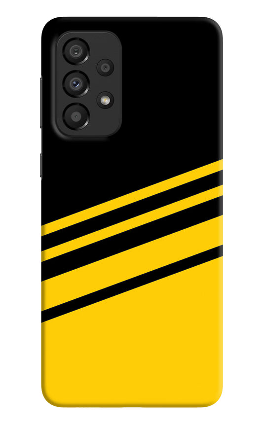 Yellow Shades Samsung A33 5G Hard Case Back Cover by Casekaro