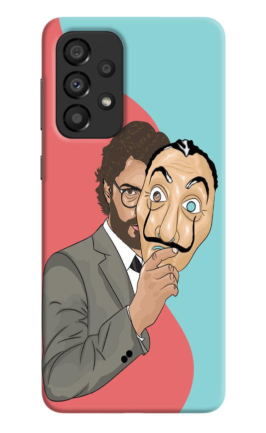 Professor Samsung A33 5G Hard Case Back Cover by Casekaro