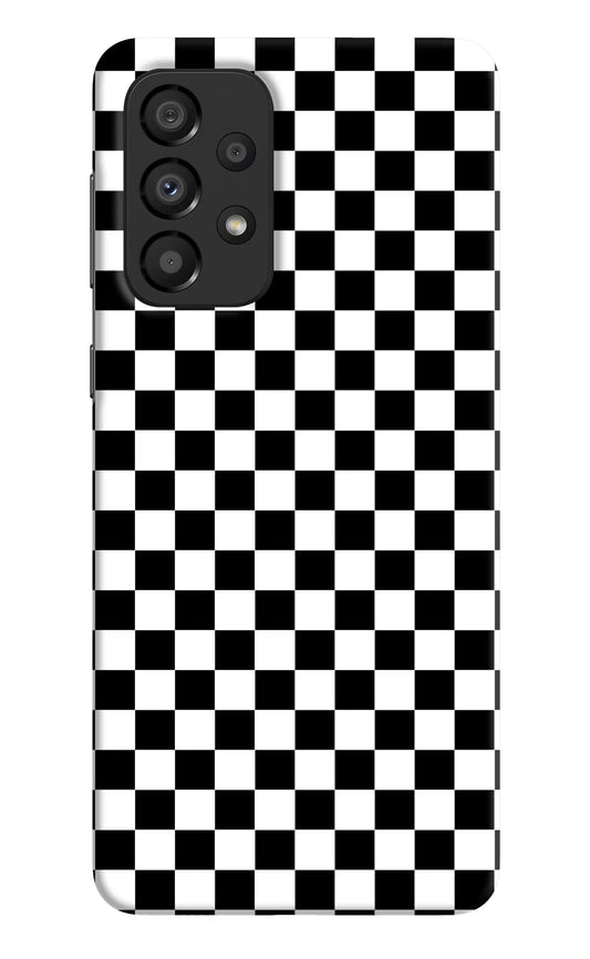Chess Board Samsung A33 5G Hard Case Back Cover by Casekaro