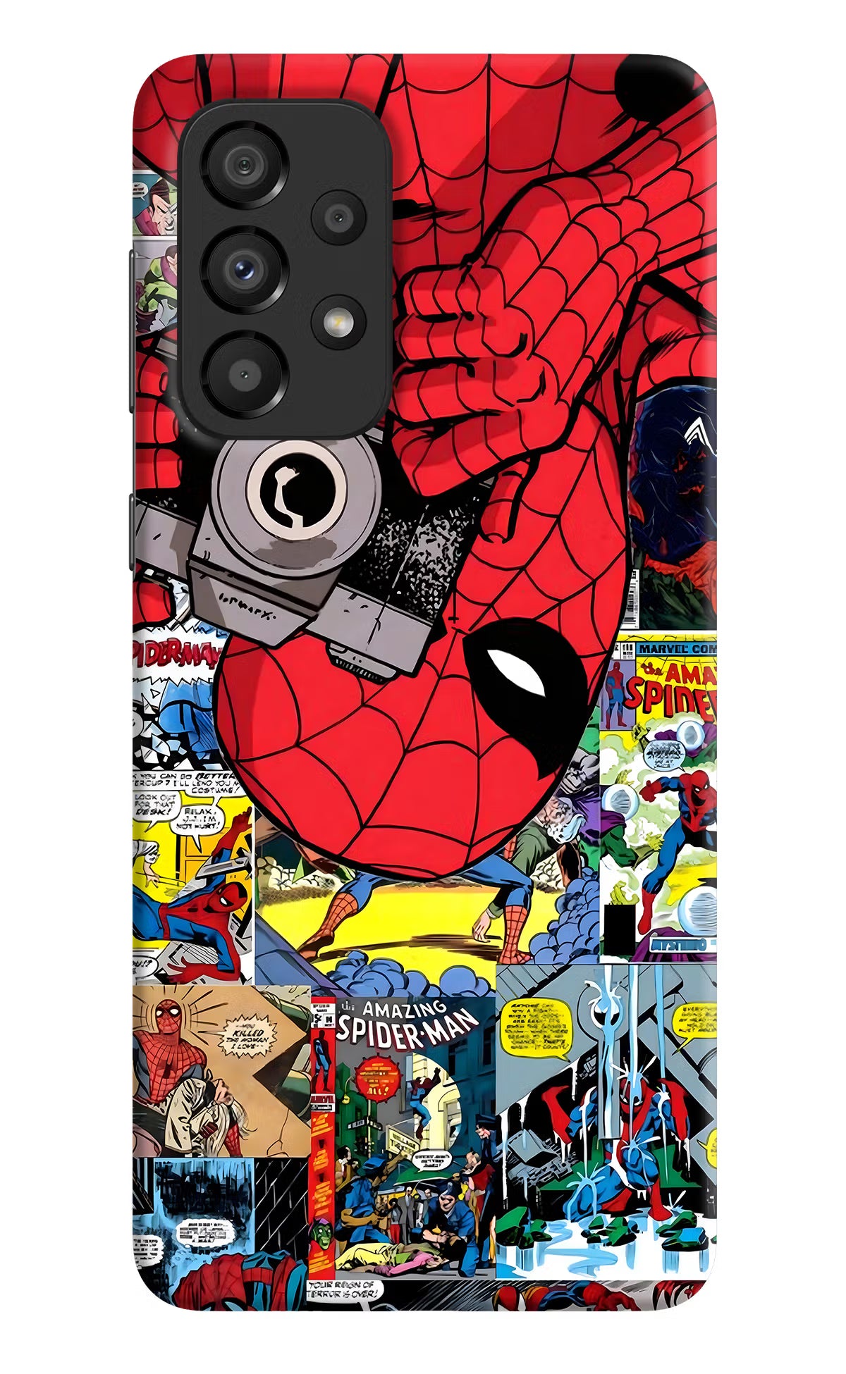 Spider Man Samsung A33 5G Hard Case Back Cover by Casekaro