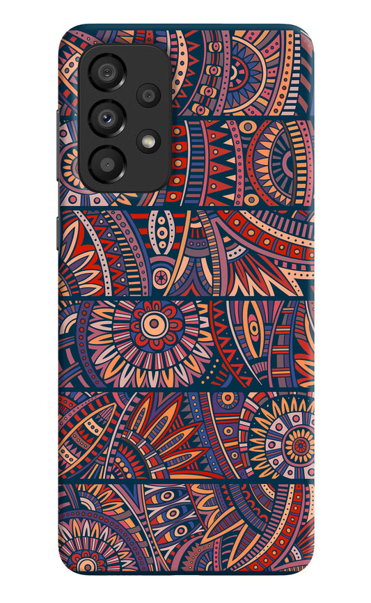 African Culture Design Samsung A33 5G Hard Case Back Cover by Casekaro