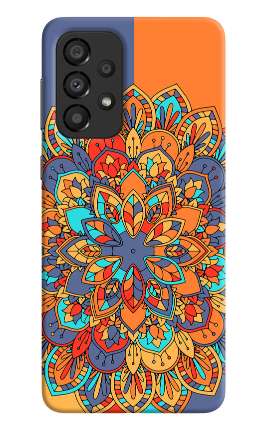 Color Mandala Samsung A33 5G Hard Case Back Cover by Casekaro