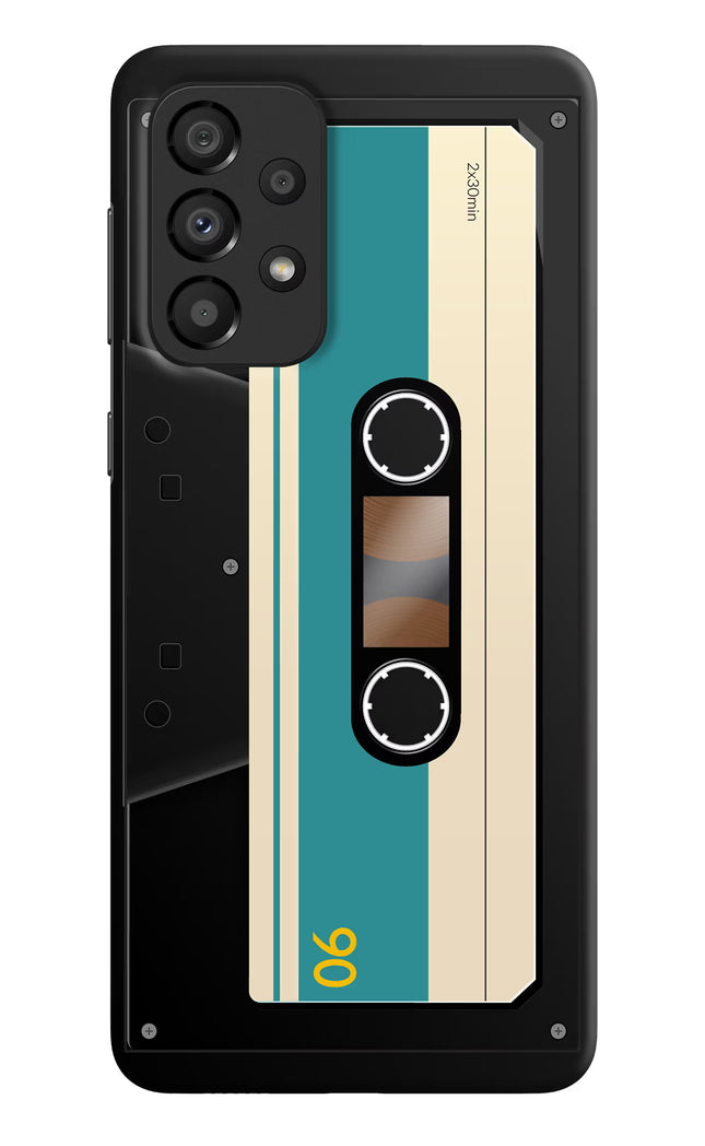 Cassette Samsung A33 5G Hard Case Back Cover by Casekaro