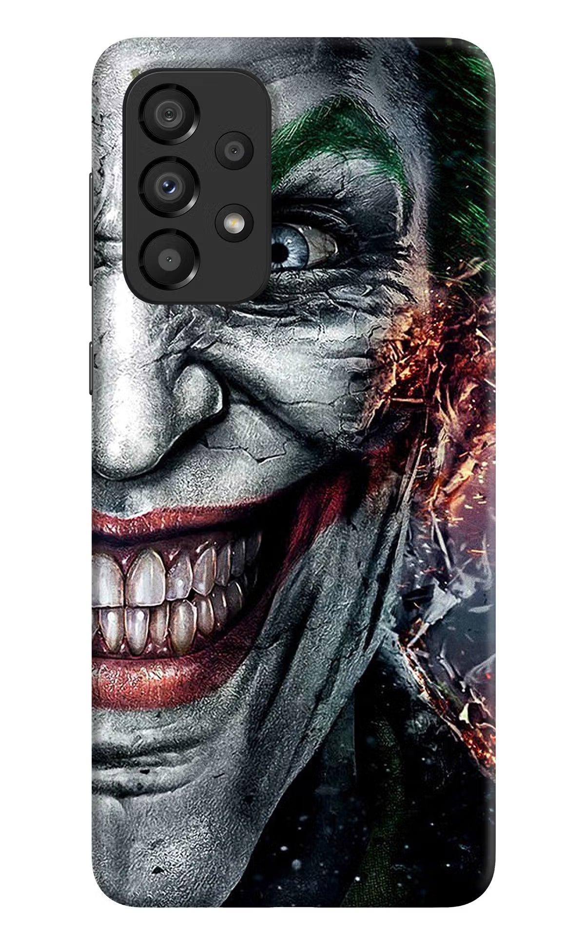 Joker Cam Samsung A33 5G Hard Case Back Cover by Casekaro