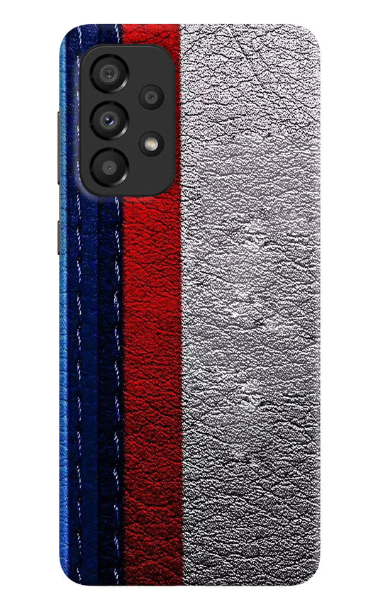 BMW Stripes Samsung A33 5G Hard Case Back Cover by Casekaro