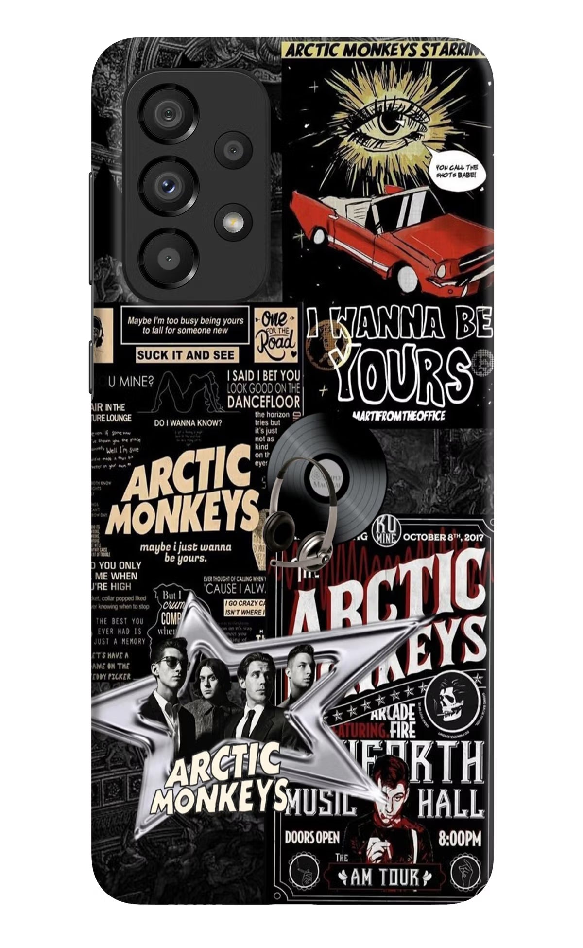 Arctic Monkeys Samsung A33 5G Hard Case Back Cover by Casekaro