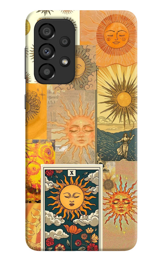 Sun Samsung A33 5G Hard Case Back Cover by Casekaro
