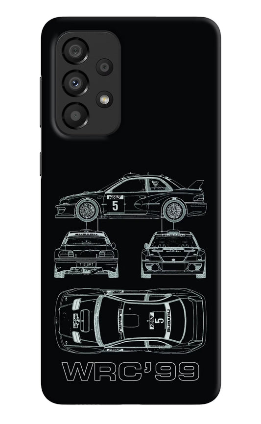 WRC'99 Samsung A33 5G Hard Case Back Cover by Casekaro