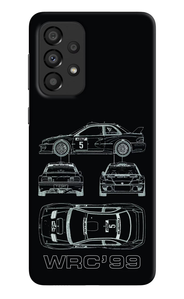 WRC'99 Samsung A33 5G Hard Case Back Cover by Casekaro