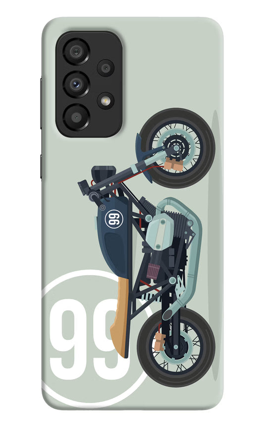 Classic Cafe Racer 99 Samsung A33 5G Hard Case Back Cover by Casekaro