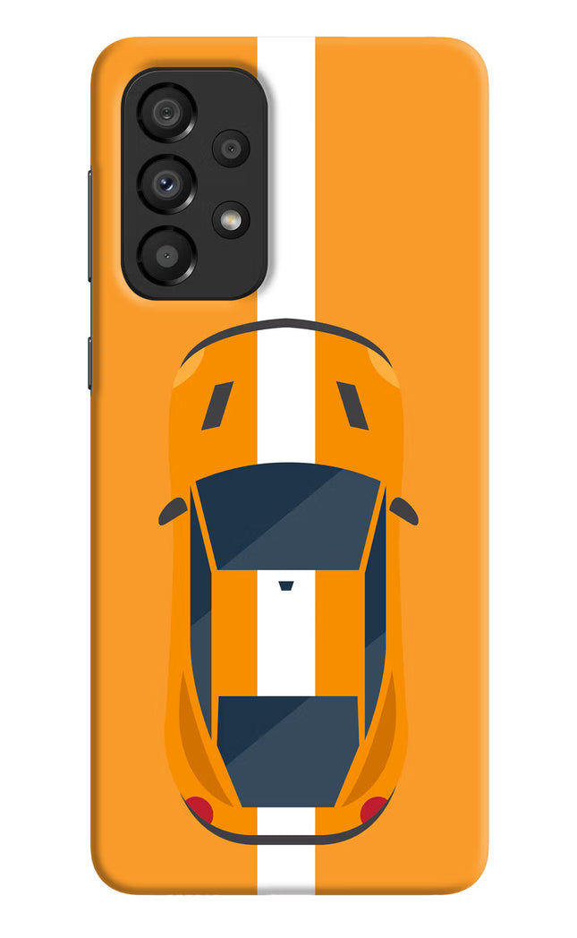 Highway Pursuit Samsung A33 5G Hard Case Back Cover by Casekaro