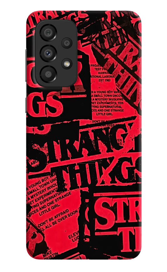 Ordinary Things Samsung A33 5G Hard Case Back Cover by Casekaro