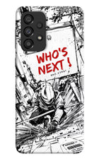Who's Next Samsung A33 5G Hard Case Back Cover by Casekaro